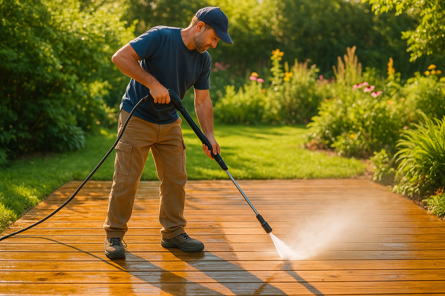 Decking Cleaning